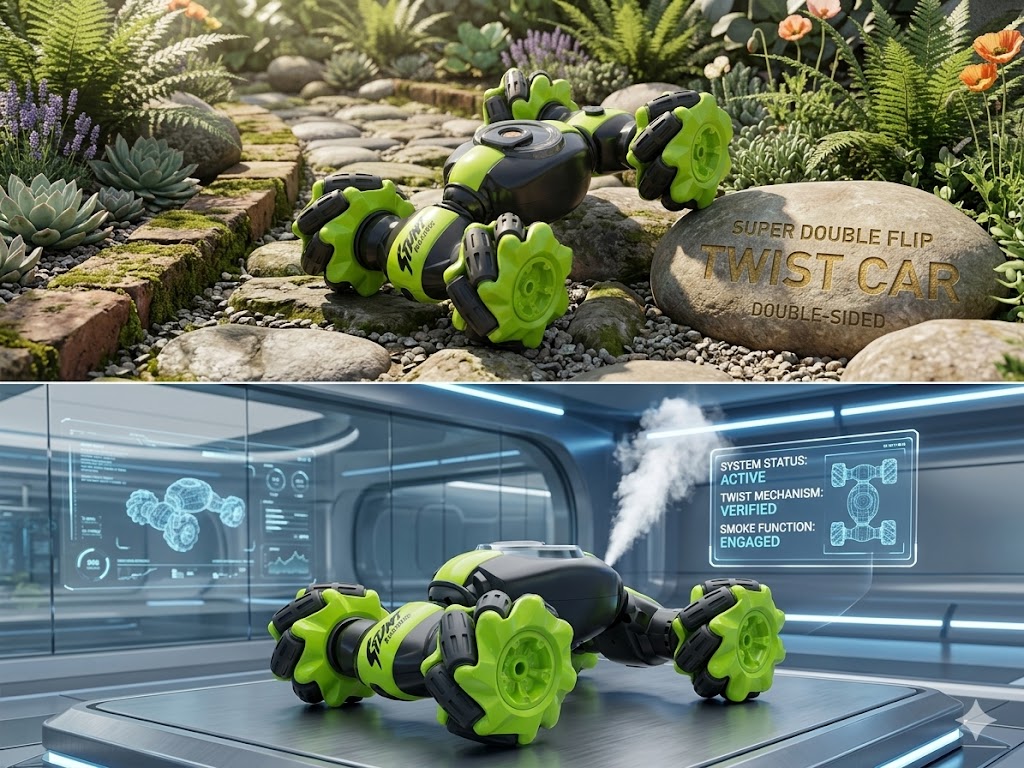 Twist double speed car